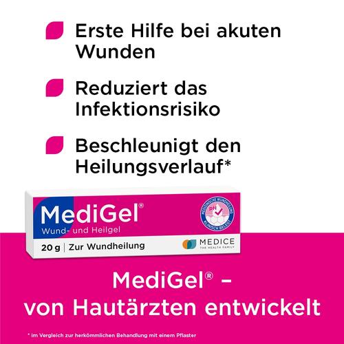 MediGel Wund- und Heilgel bei Wunden 20 g MEDICE Arzneimittel Pütter bei onfy.de kaufen 18495551