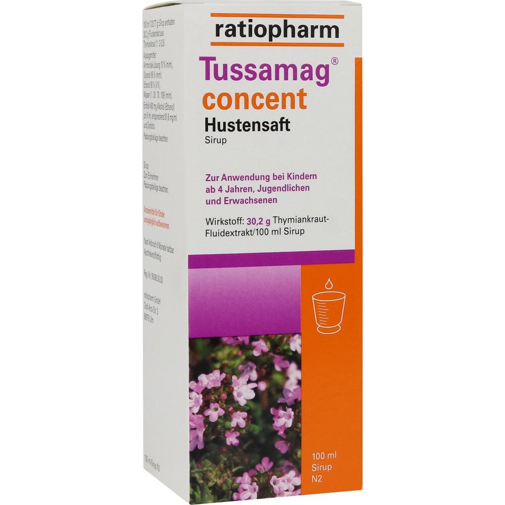 Tussamag Concent Hustensaft 30.2 G/100 ml Sirup null