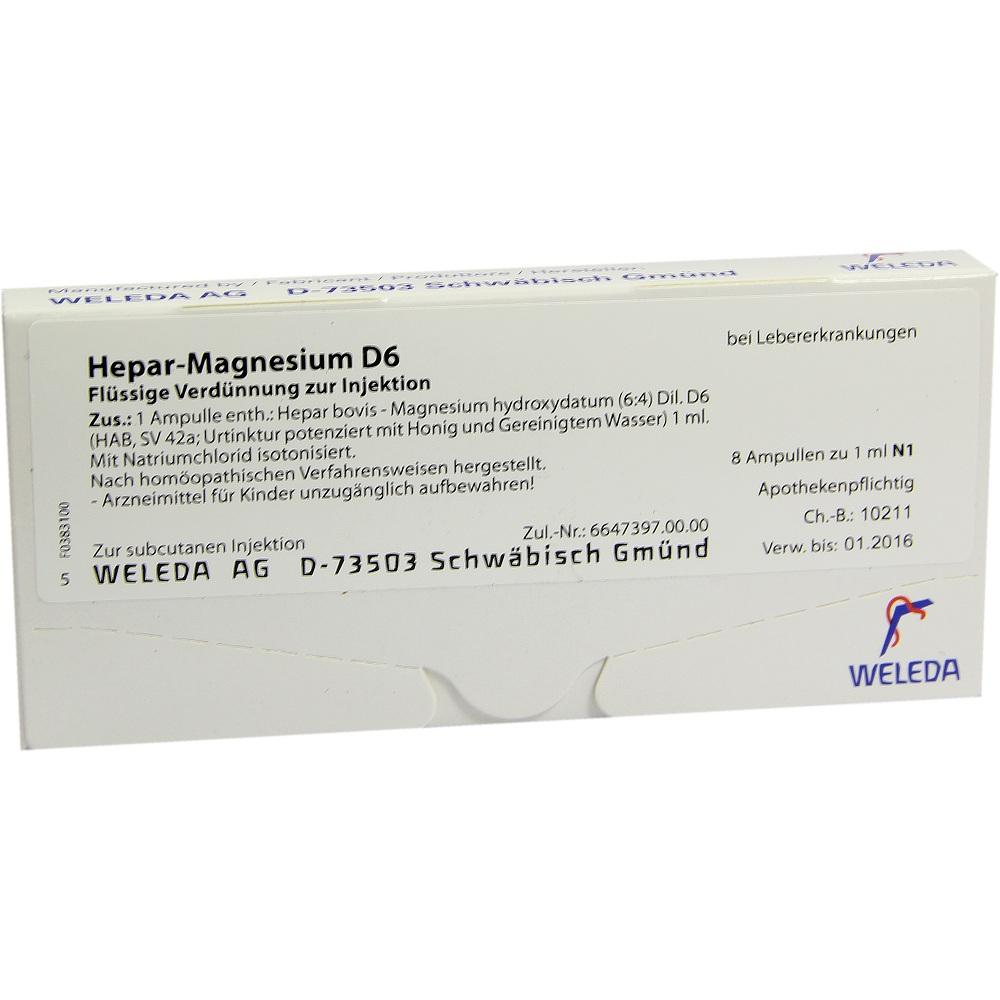 Hepar Magn D 6 8x1 ml WELEDA bei onfy.de kaufen 02594274