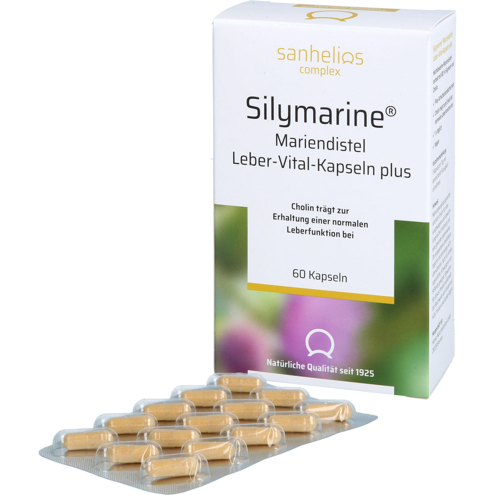 Silymarine Mariendistel Leber-Vital-Kapseln Plus 60 St Hansa Naturheilmittel bei onfy.de kaufen 20054475