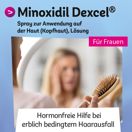 Minoxidil Dexcel 20 mg/ml Spray Z.anw.a.d.kopfhaut 60 ml Dexcel Pharma bei onfy.de kaufen 18892393