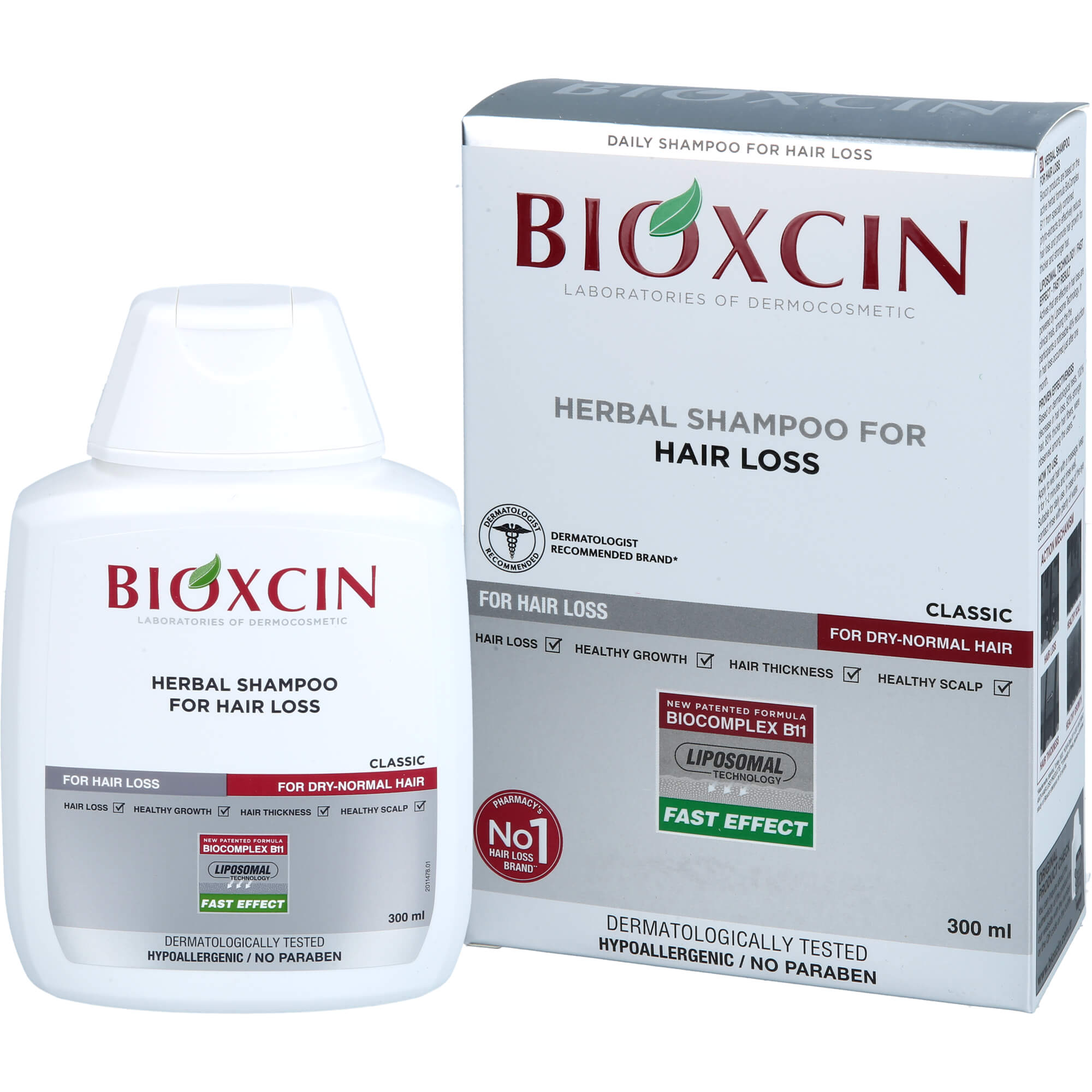 Bioxcin gegen Haarausfall Normal Trockenes Haar 300 ml BIOTA Laboratories bei onfy.de kaufen 19216211