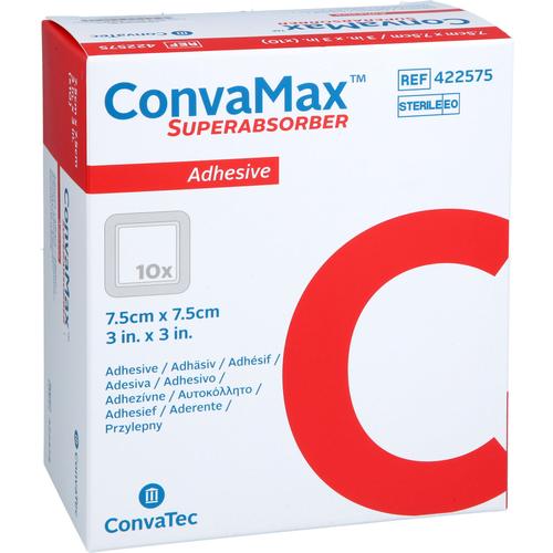 Convamax Superabsorber Adhäsiv 7.5x7.5 cm 10 St Avitamed bei onfy.de kaufen 19295825
