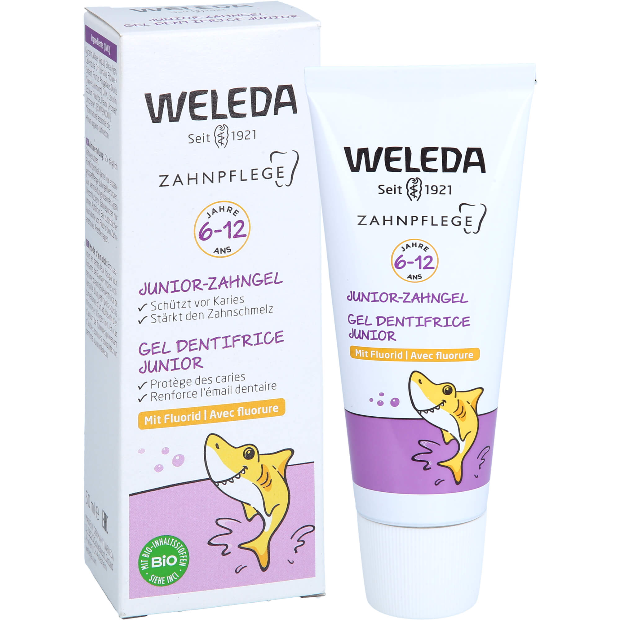 Weleda Junior-Zahngel mit Fluorid 50 ml WELEDA bei onfy.de kaufen 19442261
