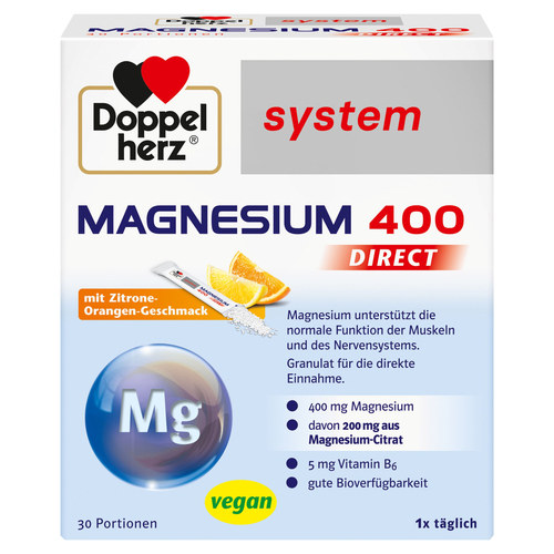 Doppelherz Magnesium 400 Direct System 30 St Queisser Pharma bei onfy.de kaufen 13590078