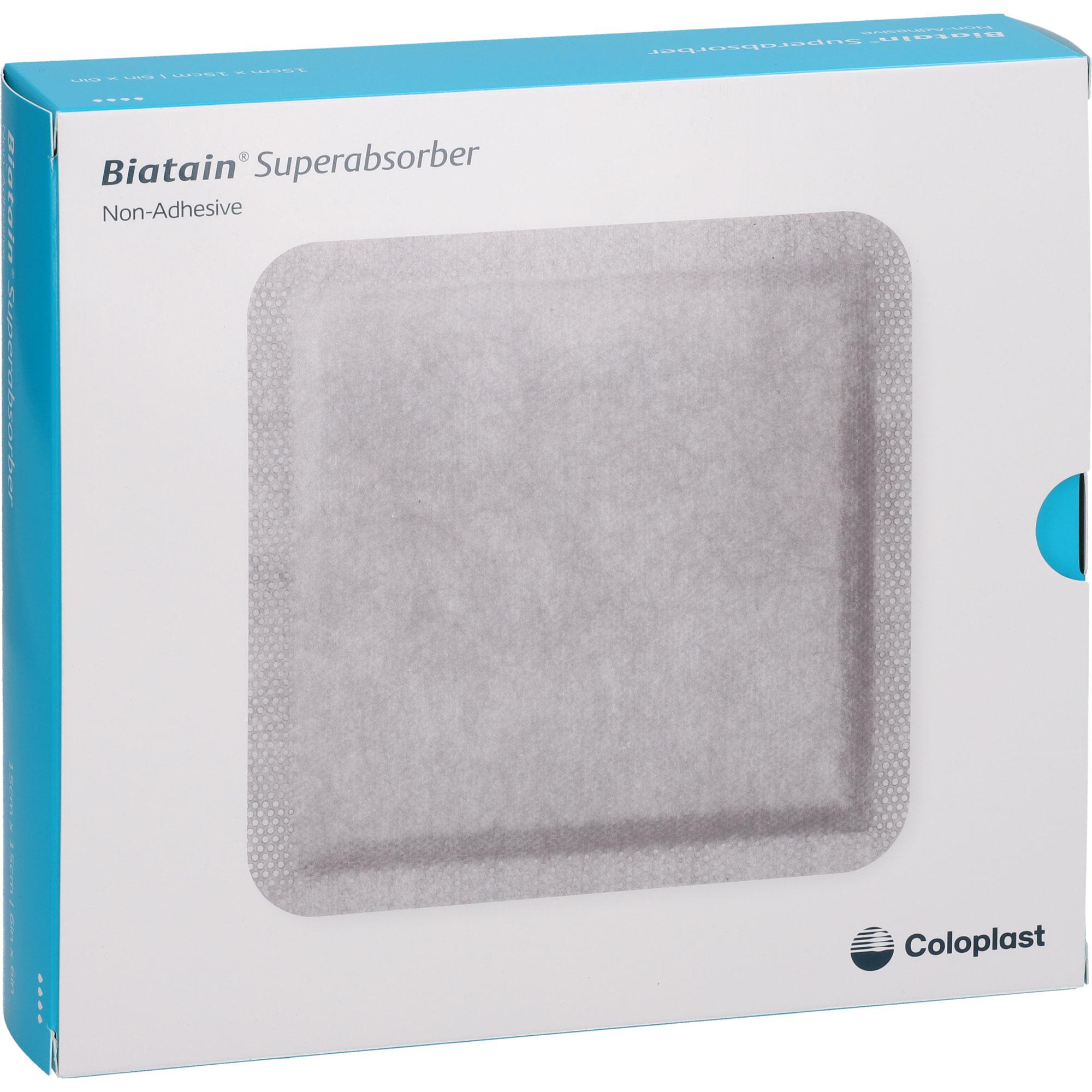 Biatain Superabsorber Nicht-Haftend 15x15cm 10 St 1001 Artikel Medical bei onfy.de kaufen 19768376