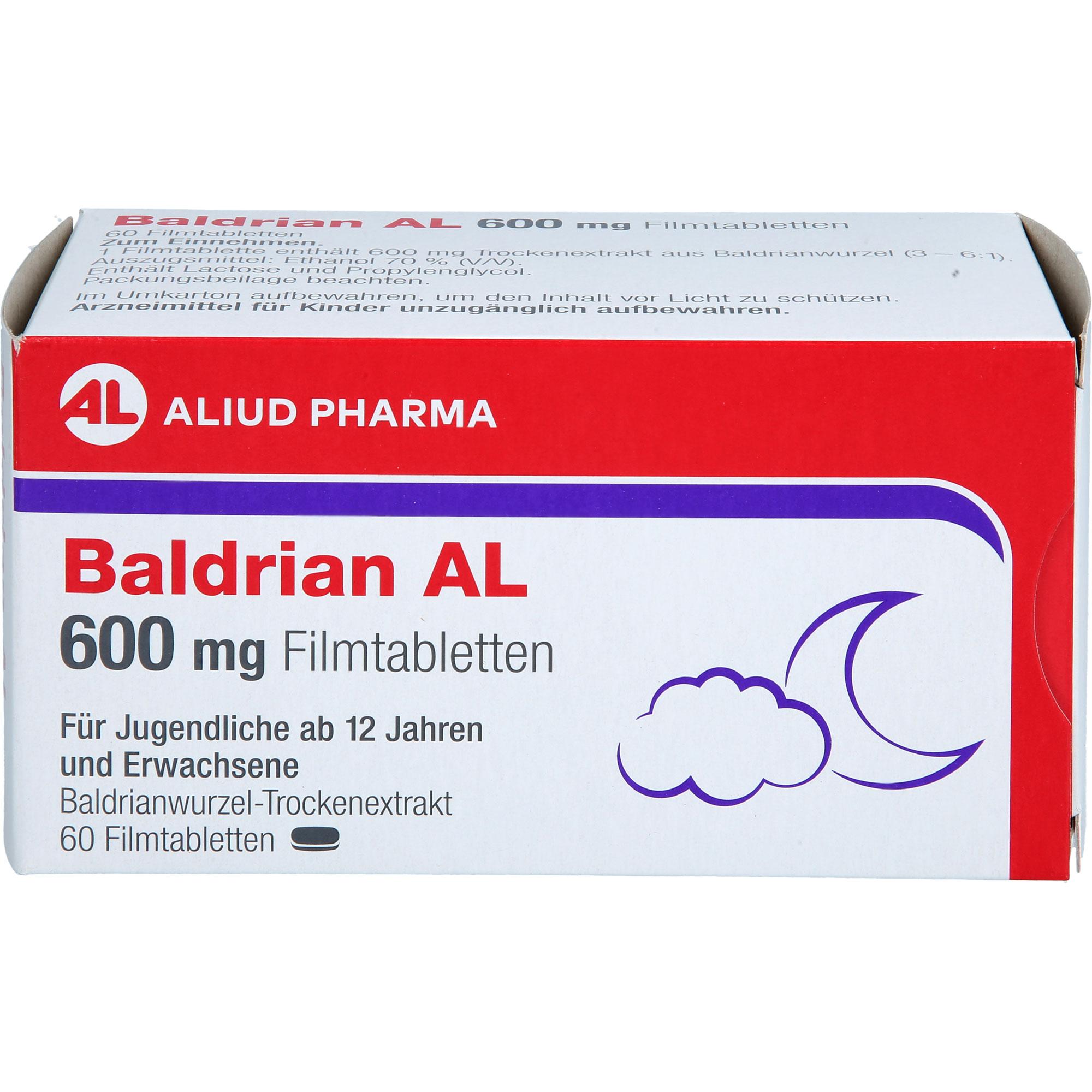 Baldrian Al 600 mg Filmtabletten null