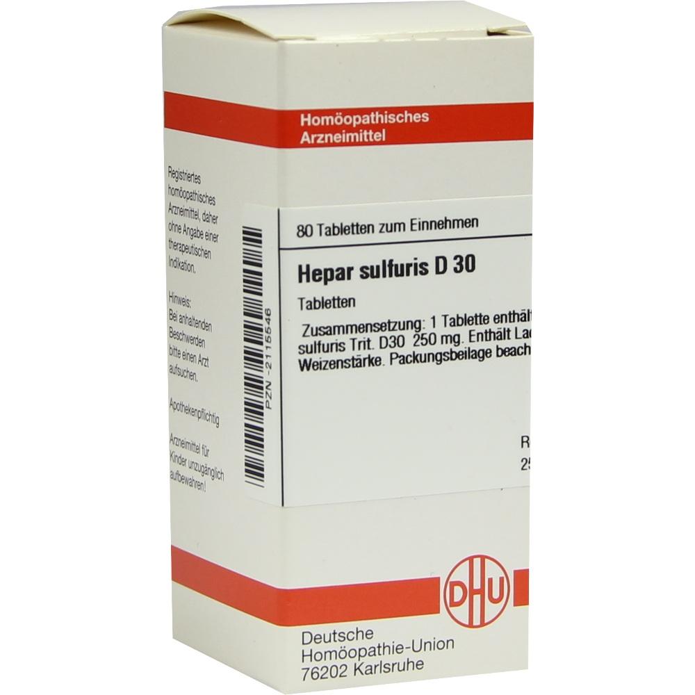 Hepar Sulf D30 null