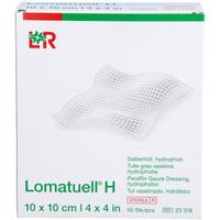 Lomatuell H Salbentüll 10x10 cm Steril null