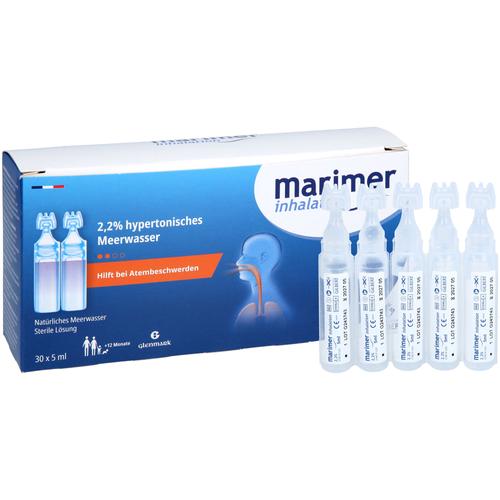 Marimer Inhalation Meerwasser Hypertonisch 2.2% 30x5 ml Glenmark Arzneimittel bei onfy.de kaufen 18899403