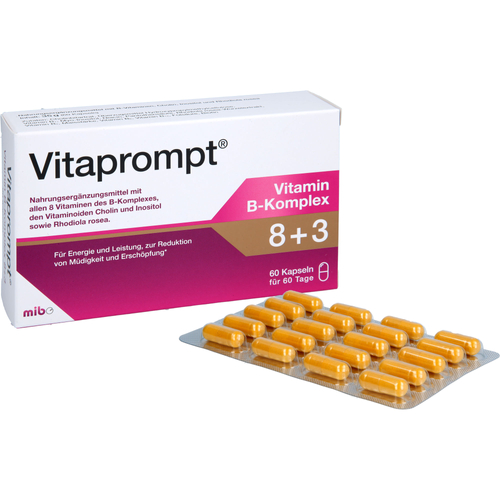 Vitaprompt Vitamin B-Komplex 8+3 60 St MIBE GmbH Arzneimittel bei onfy.de kaufen 20099986