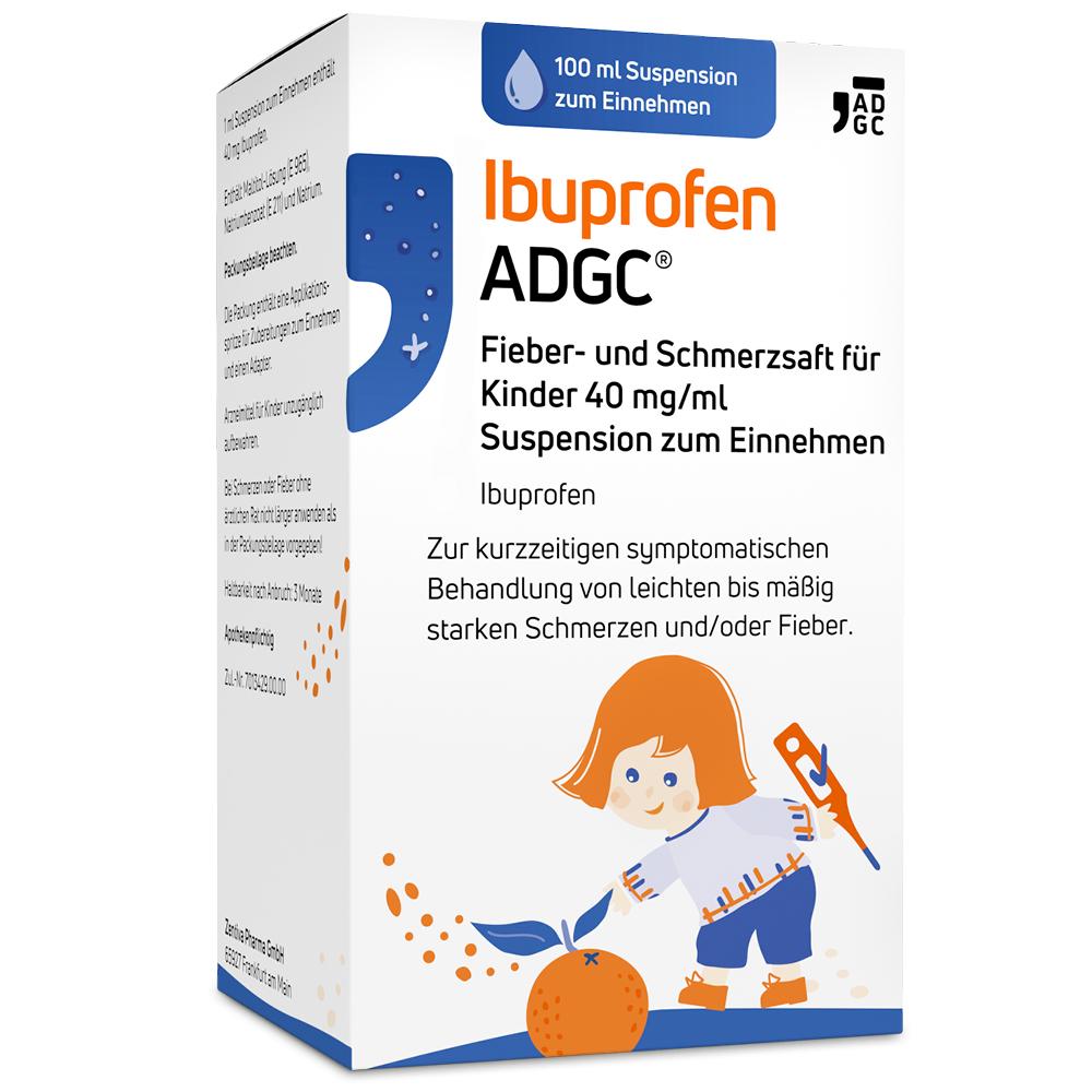Ibuprofen Adgc Fieber U.schmerzsaft Kinder 40mg/ml null