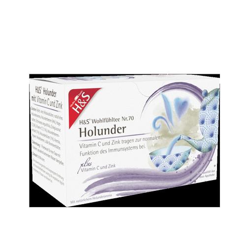 H&S Holunder mit Vitamin C und Zink 20x2.5 g H&S Tee - Gesellschaft bei onfy.de kaufen 17454337