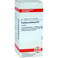 Thallium Acet D 6 null