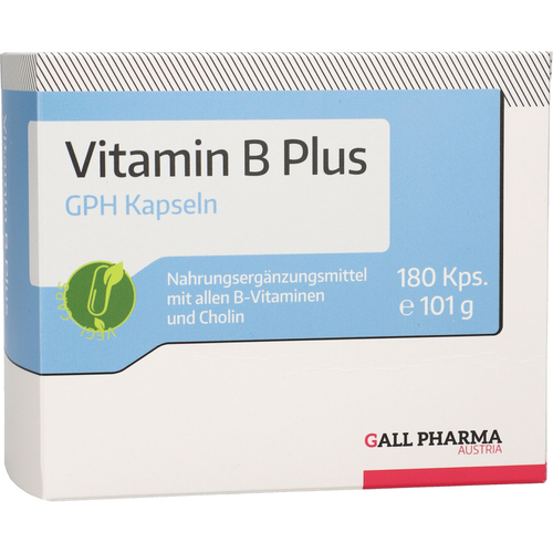 Vitamin B Plus Gph Kapseln 180 St Hecht-Pharma bei onfy.de kaufen 12737438