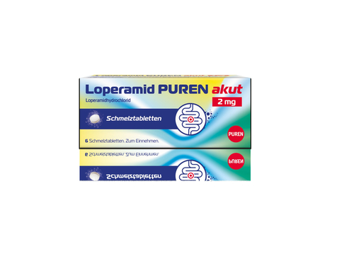 Loperamid Puren Akut 2 mg Schmelztabletten 6 St PUREN Pharma bei onfy.de kaufen 18352165