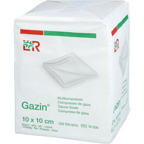 Gazin Mullkomp. 10x10 cm Unsteril 8Fach Op 100 St Medi-Spezial bei onfy.de kaufen 19648695