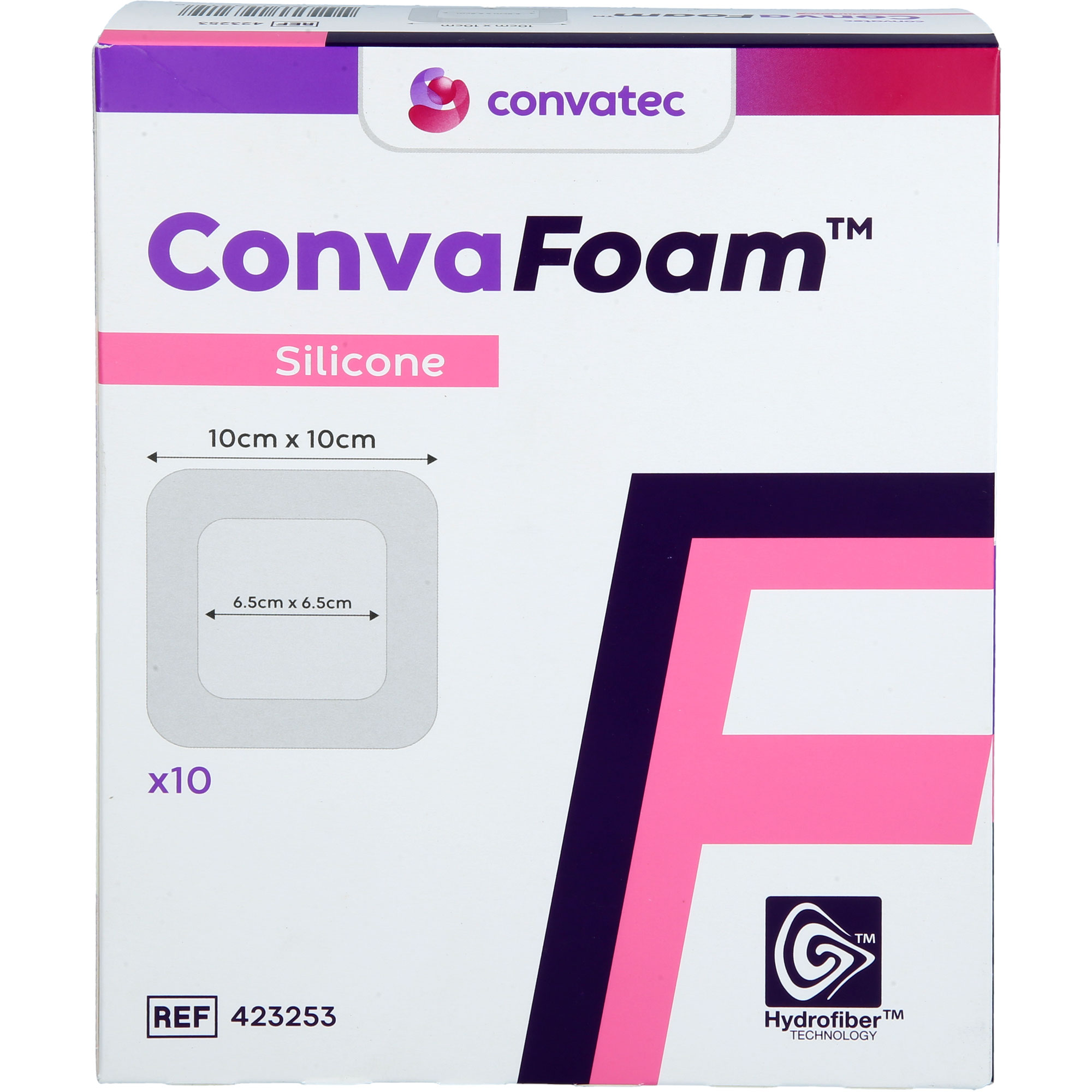 Convafoam Silicone Verband 10x10 cm null