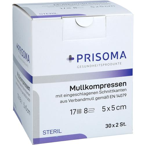 Mullkompresse Prisoma Steril 5x5 cm 8-Fach 30x2 St Acti Medi bei onfy.de kaufen 18752048