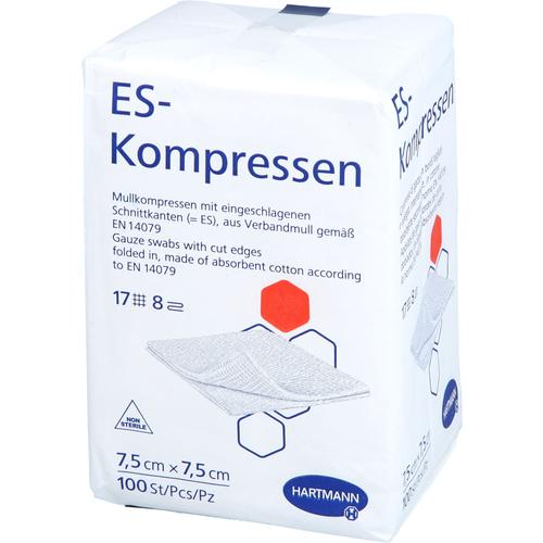 Es-Kompressen Unsteril 7.5x7.5 cm 8Fach 100 St ToValCare bei onfy.de kaufen 19961908
