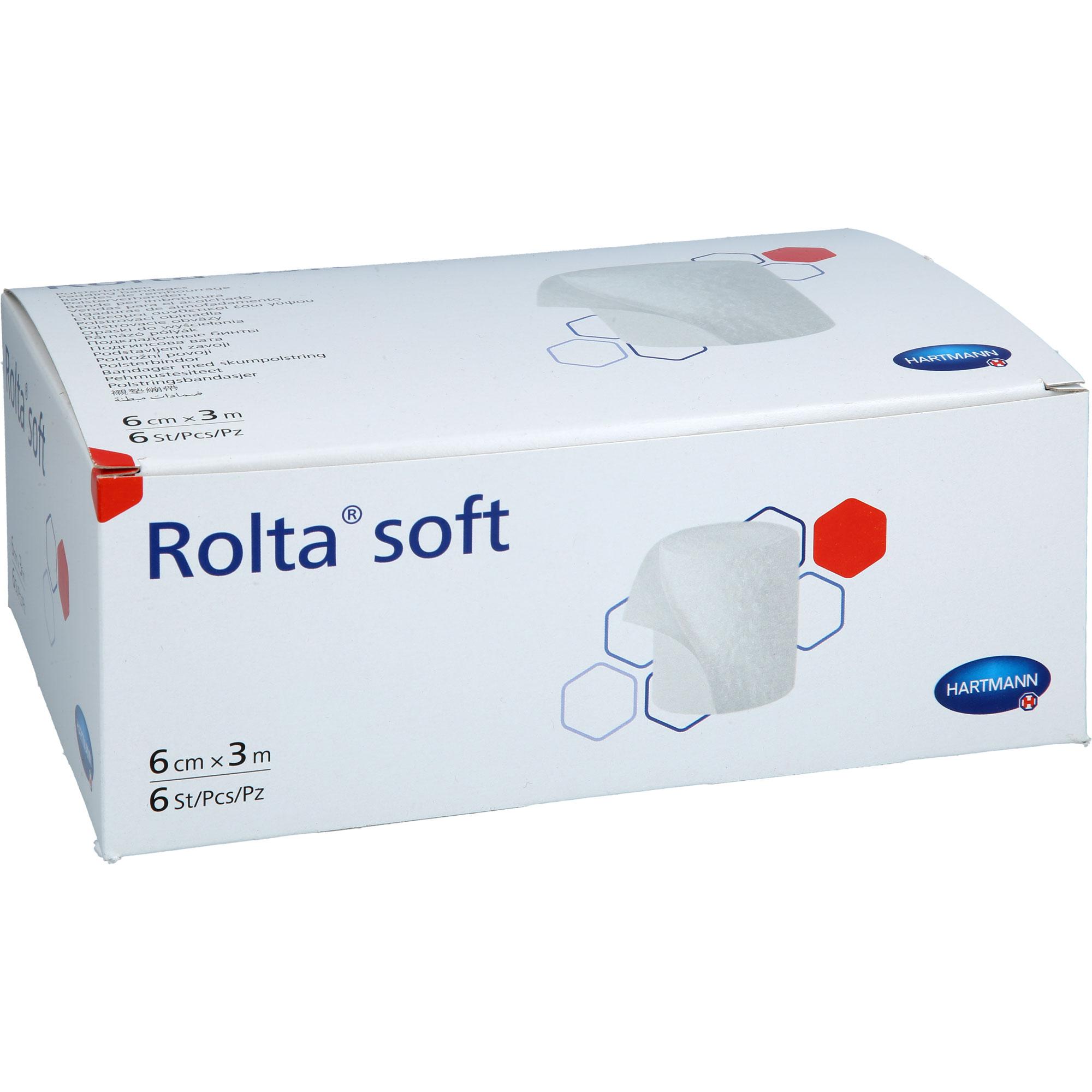Rolta Soft Synth.-Wattebinde 6 cmx3 M 6 St ToValCare bei onfy.de kaufen 19786115