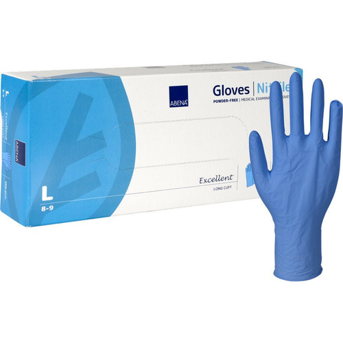 Nitril-Handschuhe X-Lang Puderfrei Large 100 St ABENA bei onfy.de kaufen 04650953