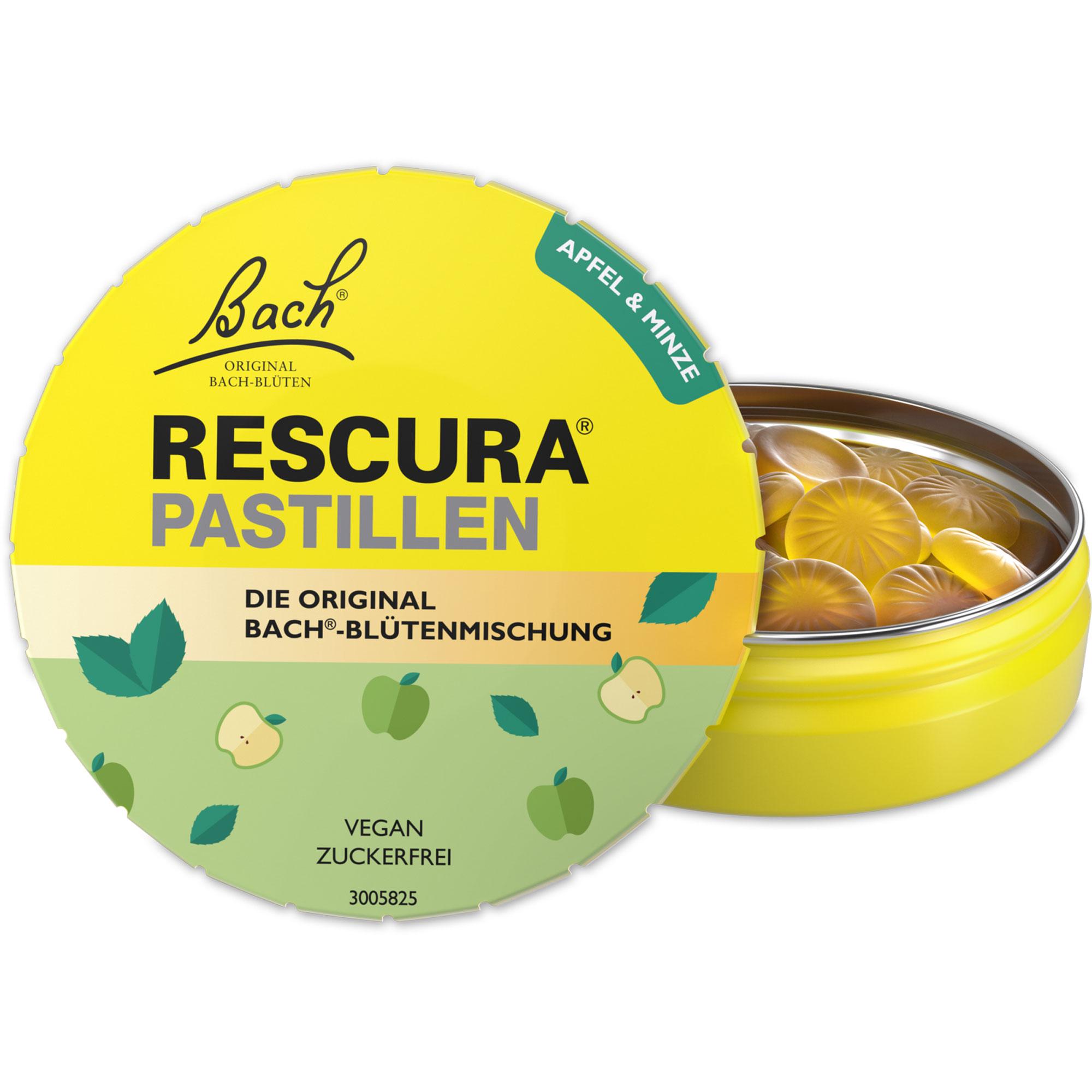 Bachblüten Original Rescura Pastillen Apfel-Minze
