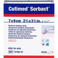 Cutimed Sorbact Kompressen 7x9 cm null