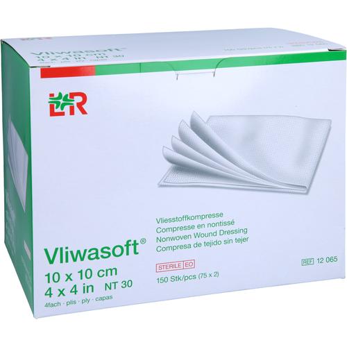 Vliwasoft Vlieskompressen Steril 10x10 cm 4L. 150 St adequapharm bei onfy.de kaufen 19281987