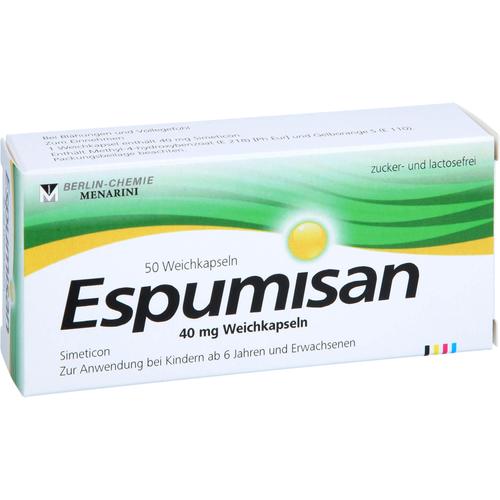 Espumisan 40 mg Weichkapseln 50 St EurimPharm Arzneimittel bei onfy.de kaufen 18840232