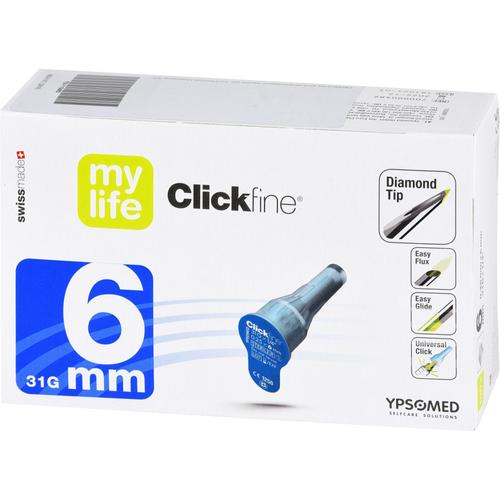 Mylife Clickfine Pen-Nadeln 6 Mm 31 G 100 St 1001 Artikel Medical bei onfy.de kaufen 19645722