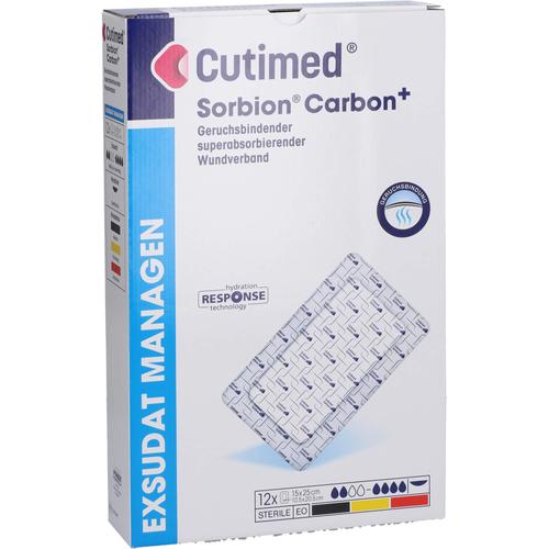 Cutimed Sorbion Carbon 15x25cm Steril 12 St BSN medical bei onfy.de kaufen 16792397