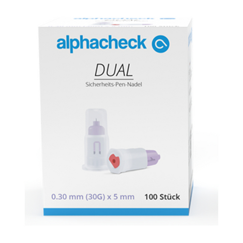 Alphacheck Dual Sicherheits-Pen-Nadel 30G X 5 Mm 100 St Berger Med bei onfy.de kaufen 16008759