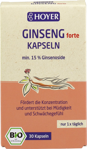 Hoyer Bio Ginseng Kapseln