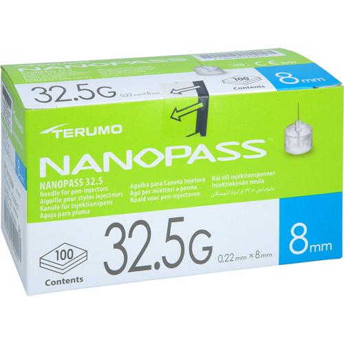 Terumo Nanopass 32.5 Pen Kanüle 0.22x8 Mm 100 St Medi-Spezial bei onfy.de kaufen 19130544