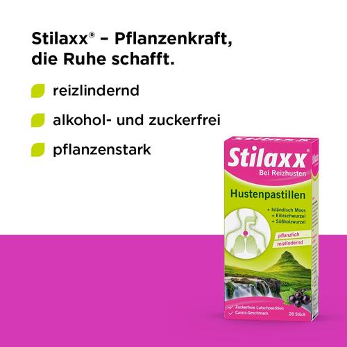 Stilaxx Hustenpastillen bei Reizhusten 28 St MEDICE Arzneimittel Pütter bei onfy.de kaufen 14447325
