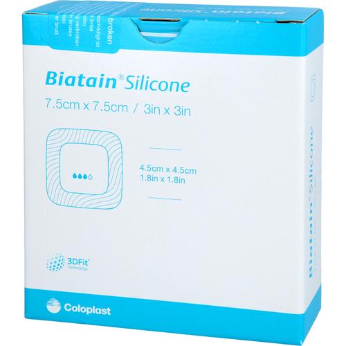 Biatain Silicone Schaumverband 7.5x7.5 cm 10 St BWB Medical bei onfy.de kaufen 19899948