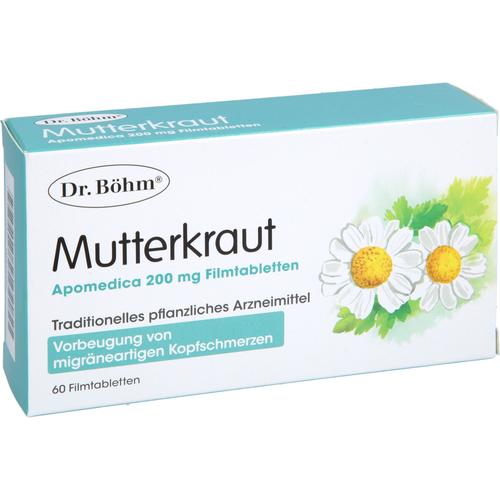 Mutterkraut Apomedica 200mg Filmtabletten 60 St Apomedica Pharmazeutische Produkte bei onfy.de kaufen 19374157