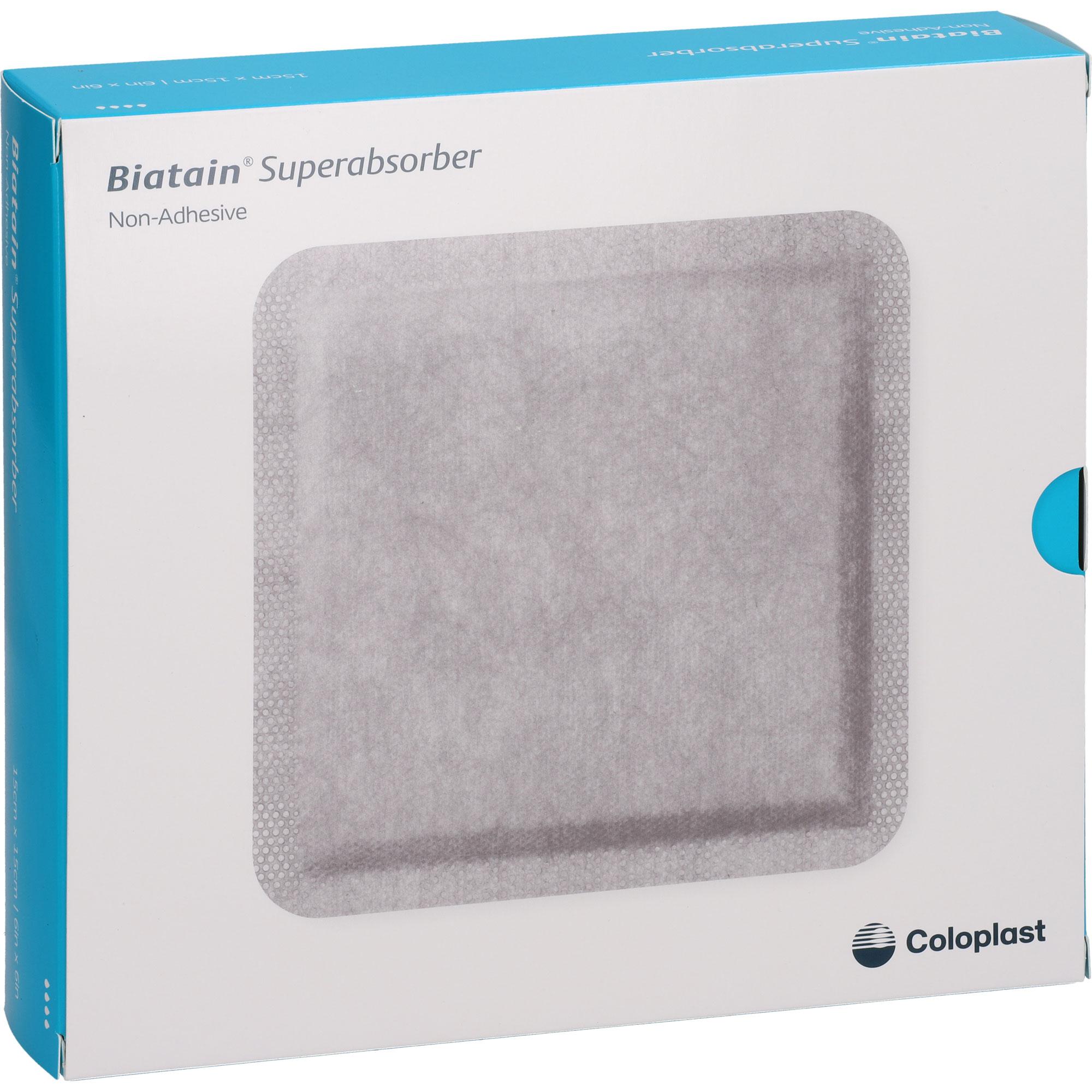 Biatain Superabsorber Nicht-Haftend 15x15cm 10 St Coloplast bei onfy.de kaufen 19376794