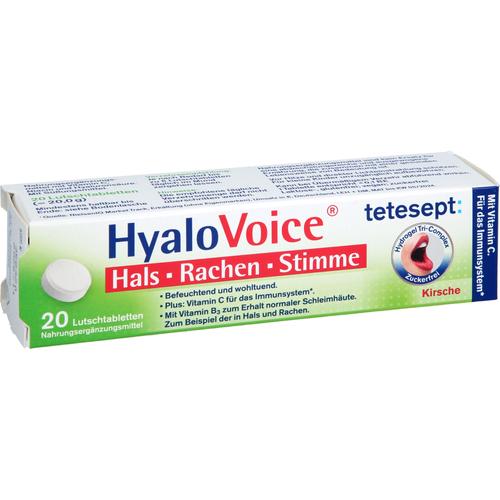 Tetesept Hyalovoice Hals Rachen Stimme 20 St Merz Consumer Care bei onfy.de kaufen 19284098