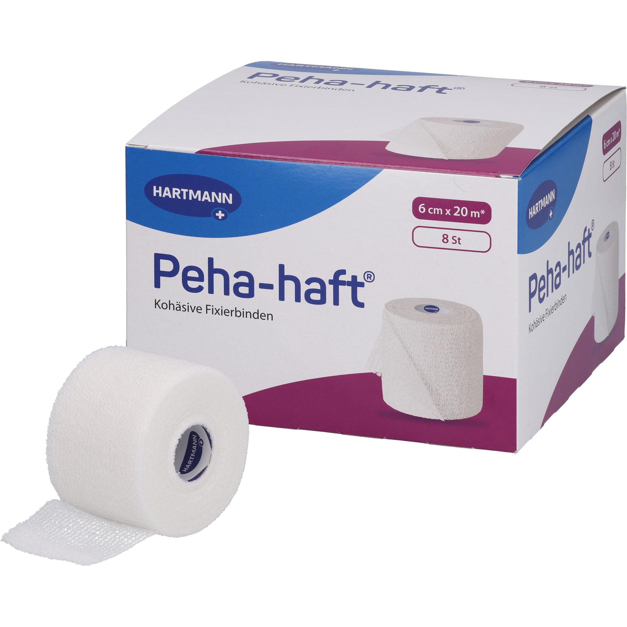 Peha-Haft Fixierbinde Latexfrei 6 cmx20 M 8 St Crosp Medical bei onfy.de kaufen 19156555