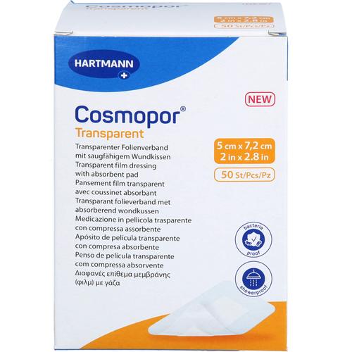 Cosmopor Transparent 5x7.2cm Steril 50 St PAUL HARTMANN bei onfy.de kaufen 17206154
