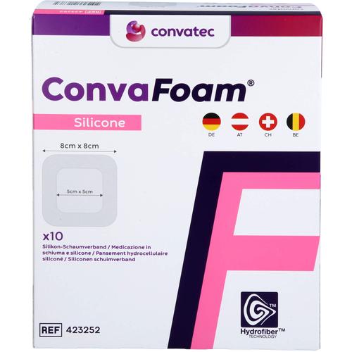 Convafoam Silicone 8x8 cm 10 St ConvaTec (Germany) bei onfy.de kaufen 17256494