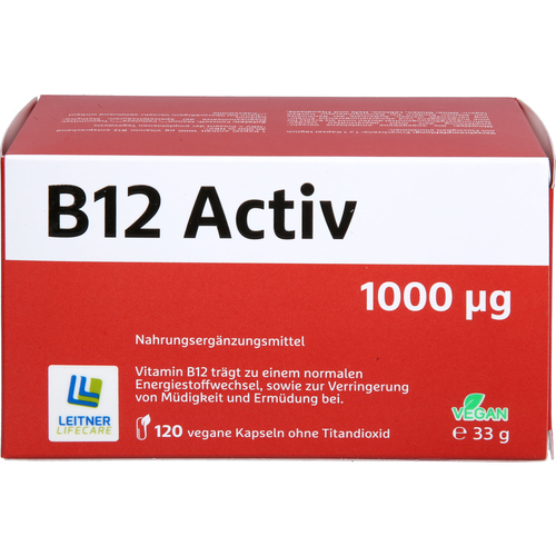 B12 Activ 1000Ug Kapseln 120 St Leitner Lifecare bei onfy.de kaufen 18458225