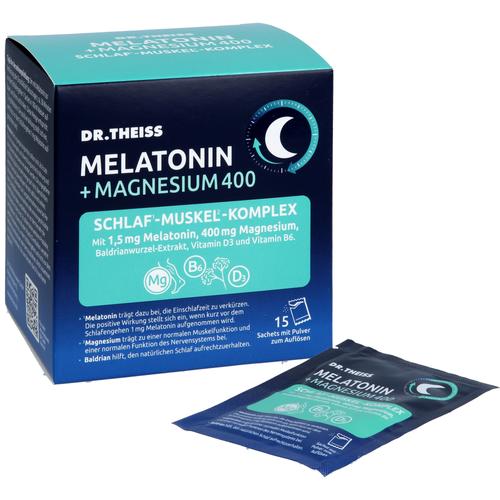 Dr. Theiss Melatonin+magn.400 Schlaf-Muskel-Kompl. 15x5 g Dr. Theiss Naturwaren bei onfy.de kaufen 19868913