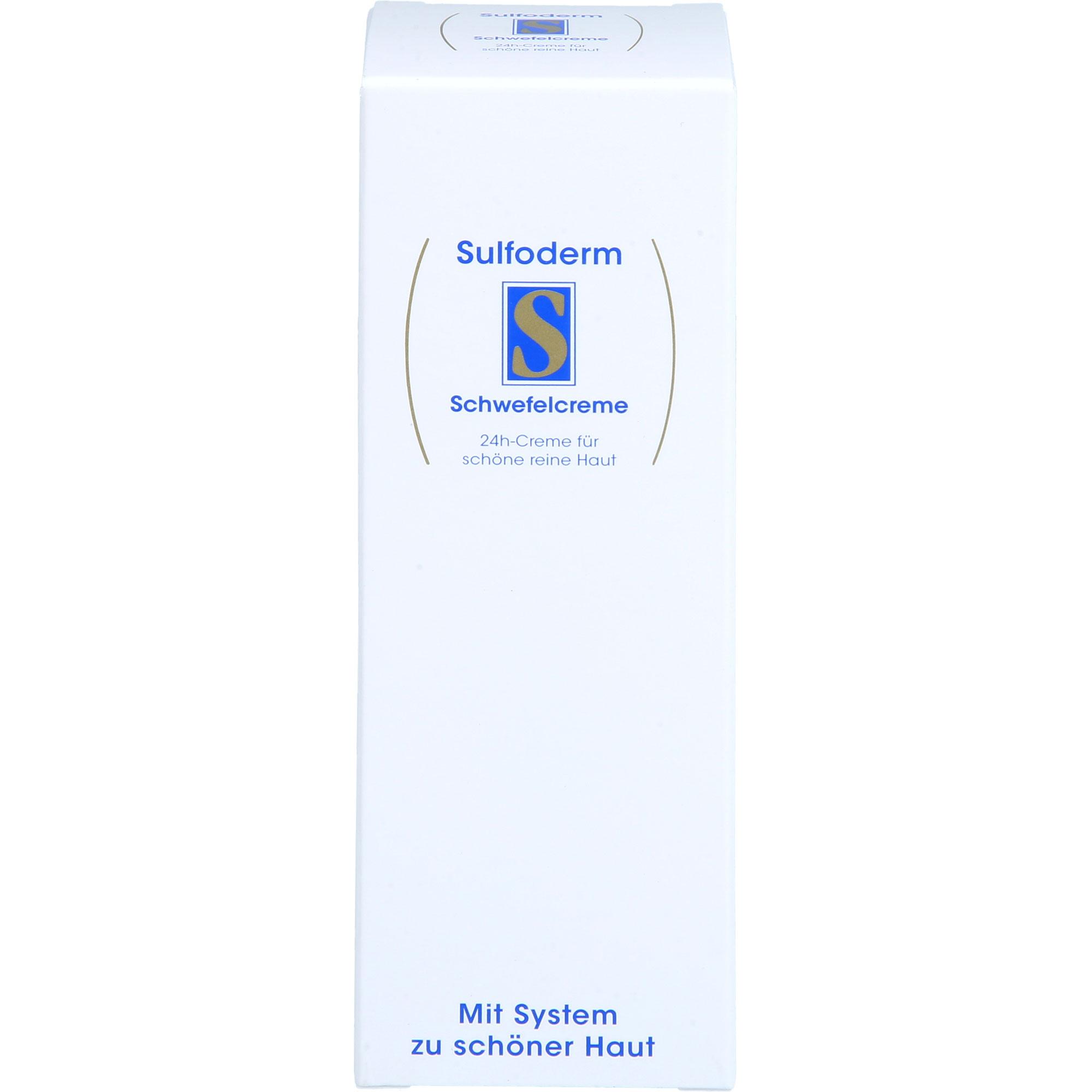 Sulfoderm S Schwefelcreme 50 ml ECOS Vertriebs bei onfy.de kaufen 20300603