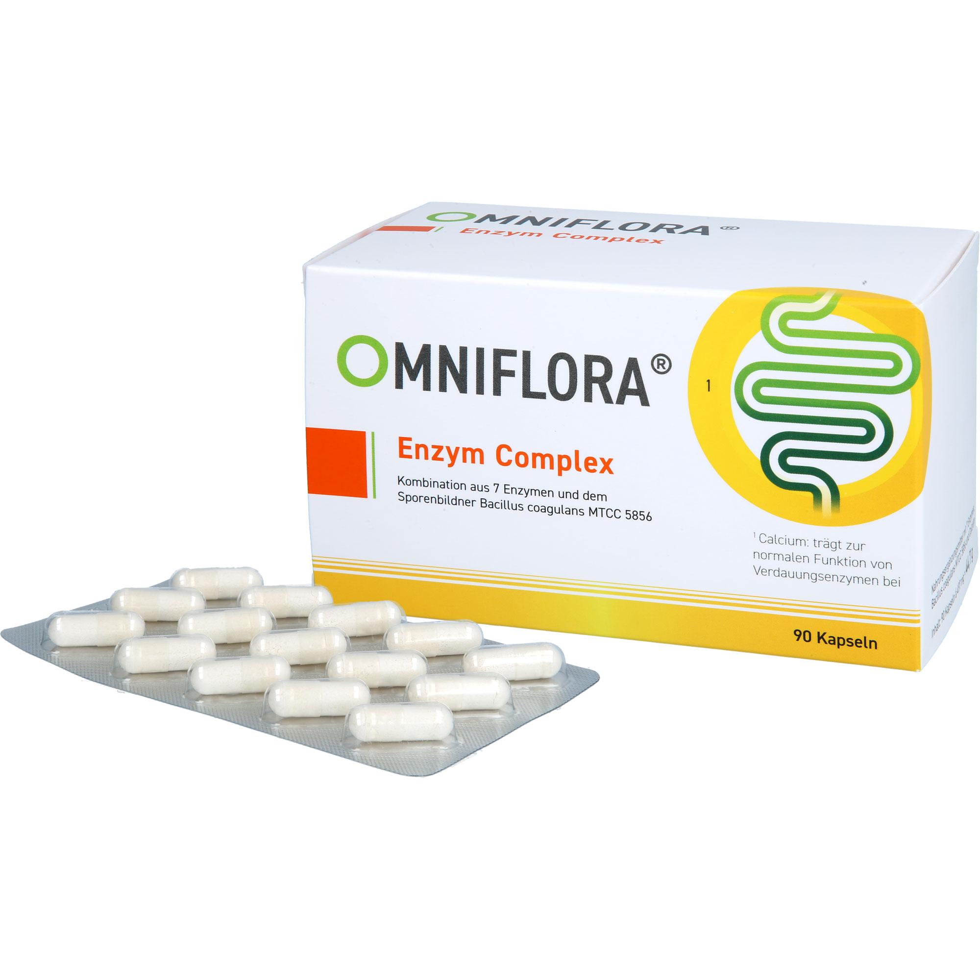 Omniflora Enzym Complex mit Bacillus Coagulans 90 St Heilpflanzenwohl bei onfy.de kaufen 19745346