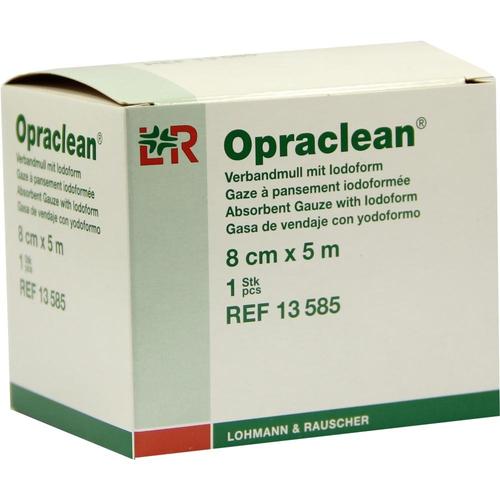 Opraclean Verbandmull mit Jodoform 8cmx5M 1 St Lohmann & Rauscher bei onfy.de kaufen 04436734