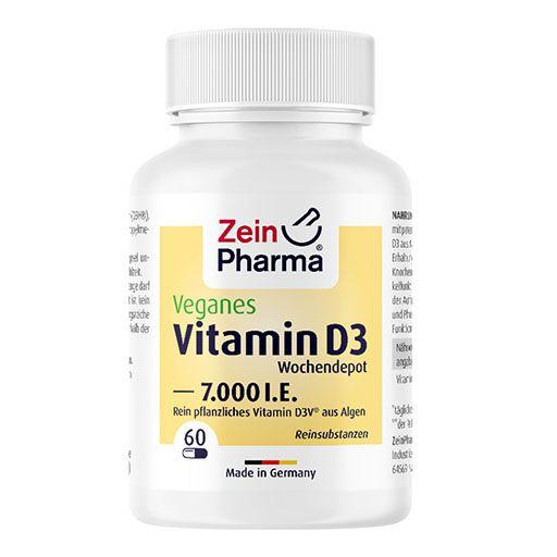 Vegane Vitamin D3 7000 Ie (wochendepot) Kapseln