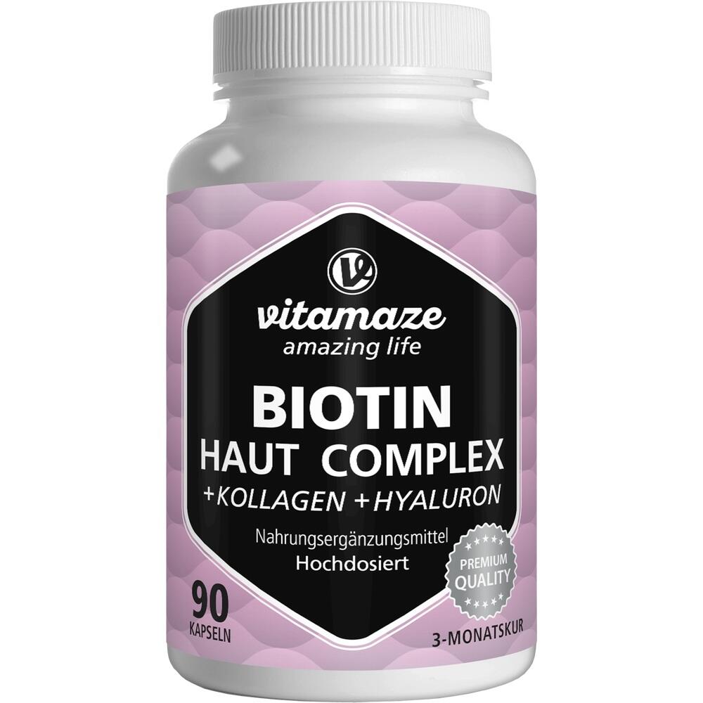 Biotin Haut Komplex Hochdosiert + Kollagen